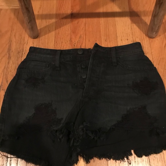 Black hollister jeans shorts - Picture 7 of 7